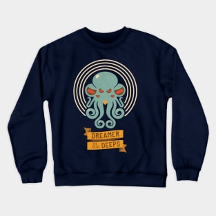 Cthulhu, Dreamer in the Deeps Crewneck Sweatshirt